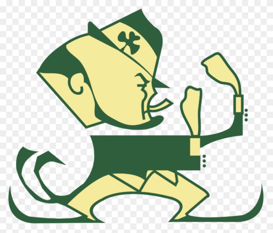 Clover Clipart Notre Dame - Notre D