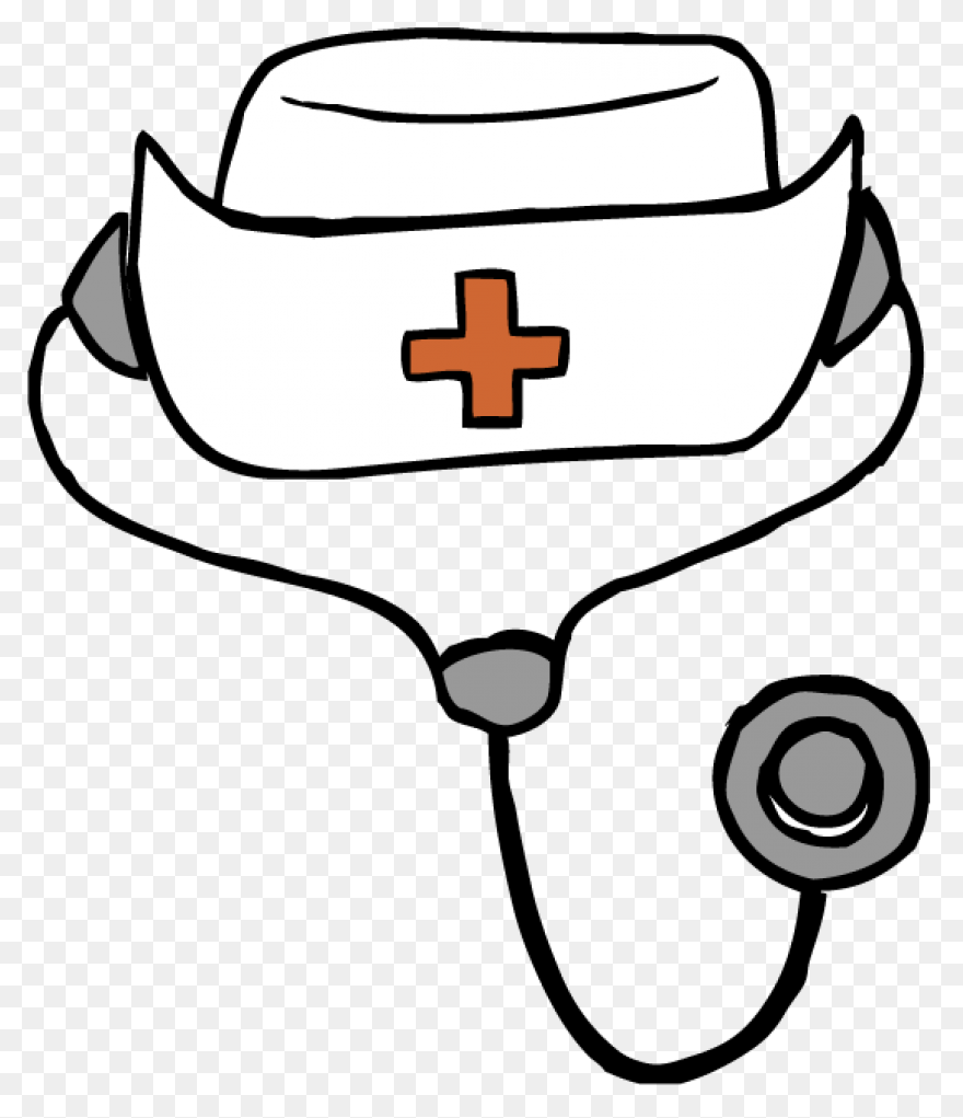 Cap, Nurse, Nurse Cap, Nurse Hat Ic