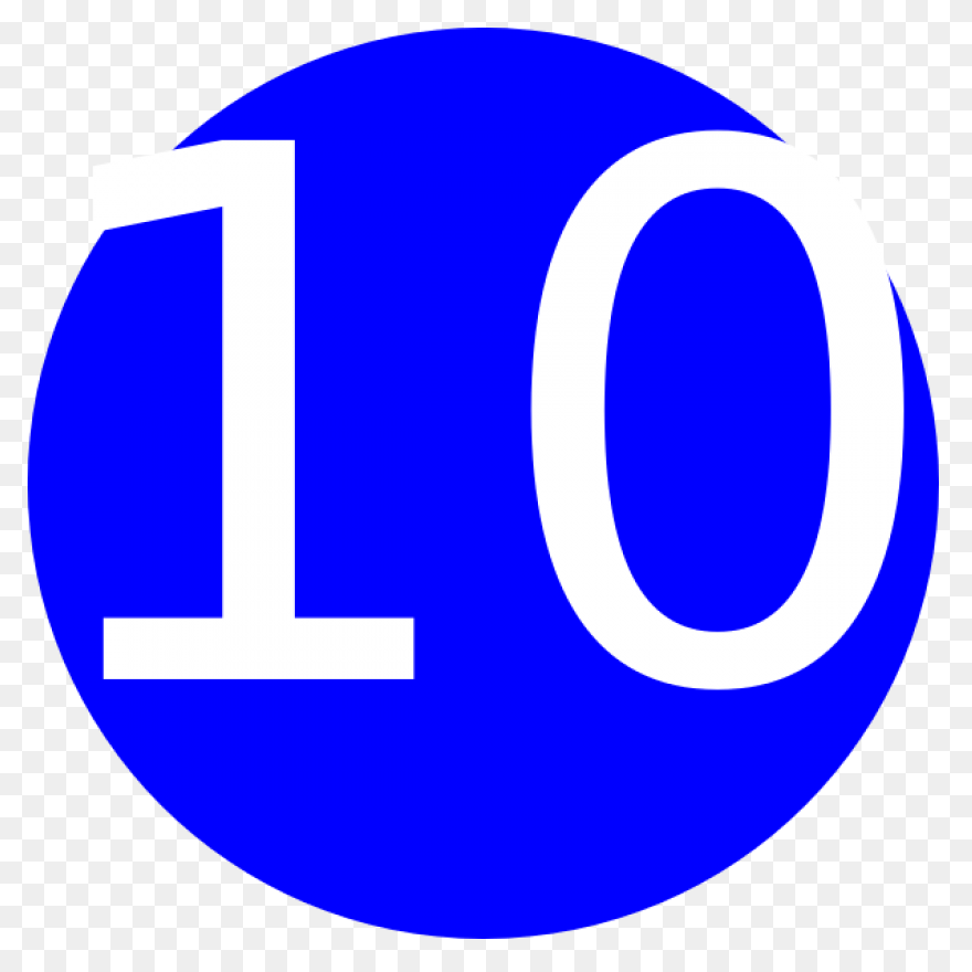 Download 10 Number Free Png Image -