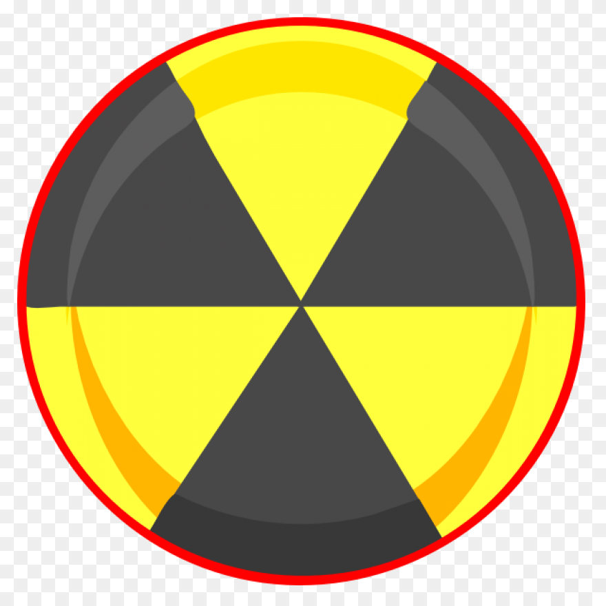 Radioactive Symbol Sticker