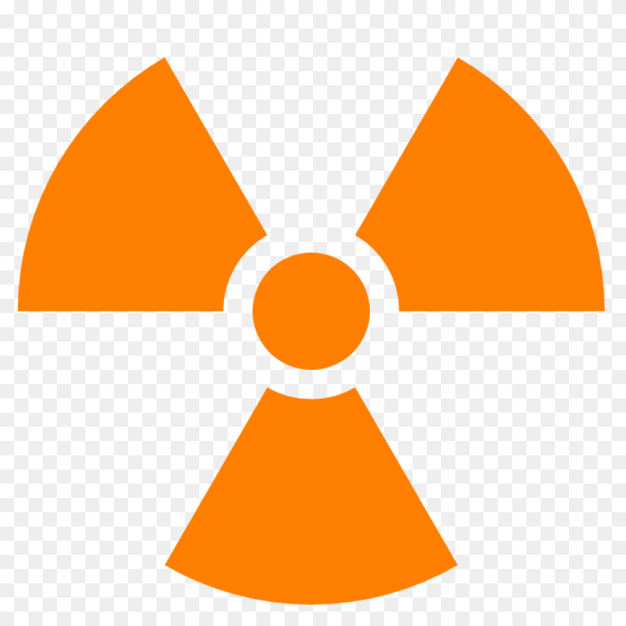 Radioactive Symbol Sticker