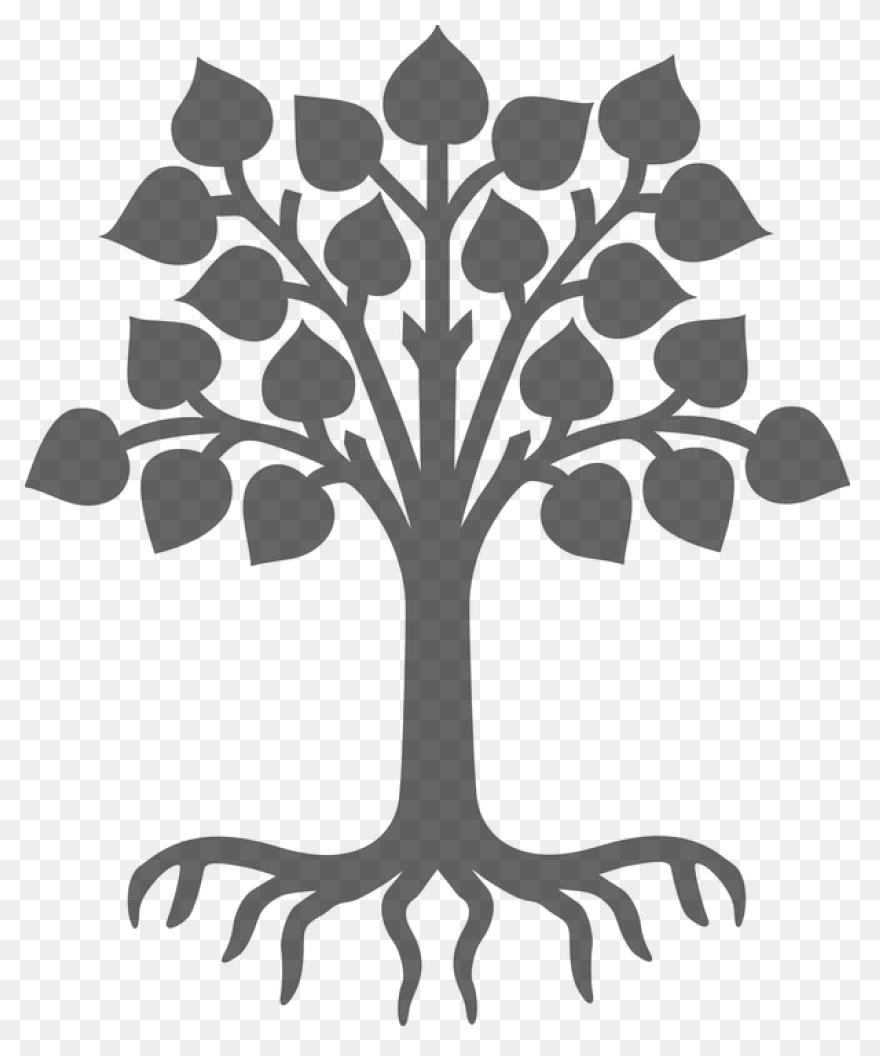 Free Image On Plant Silhouette - Oak Tree Silhouette