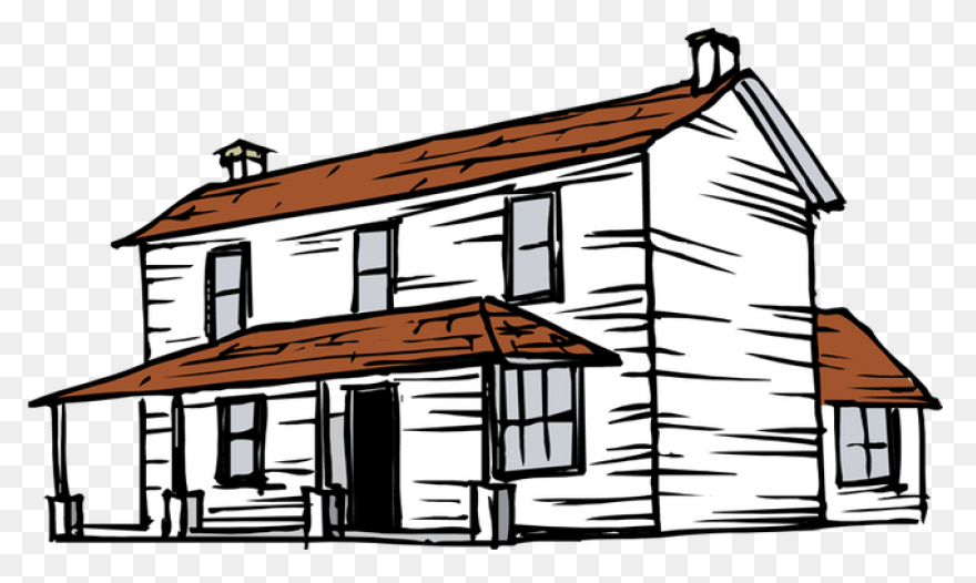 Free Old House Clipart Download - Old House
