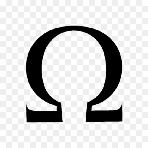 Greek Omega Small Clip Art At Clipa