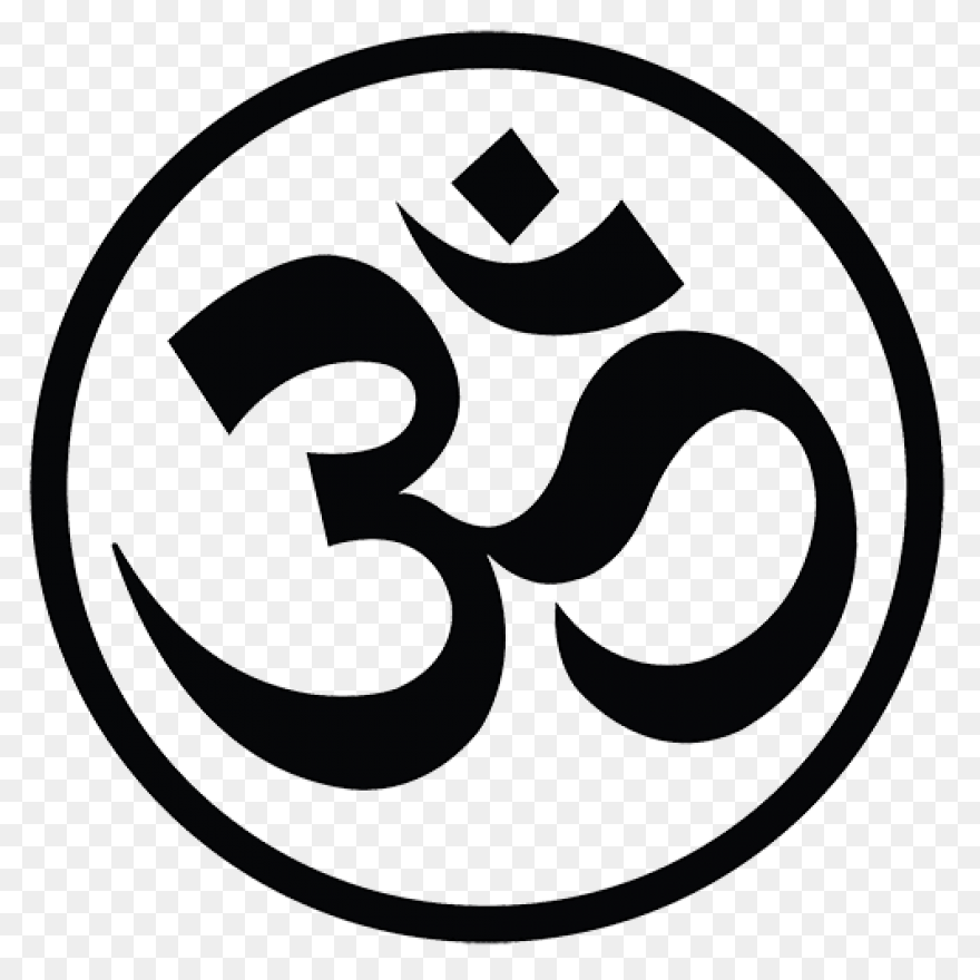 Mantra Om In Golden Lotus Flower Tr