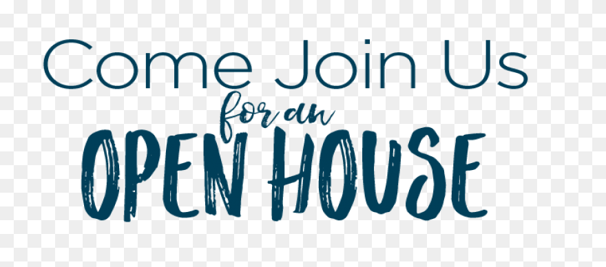 House Shape Red Open House No Frm