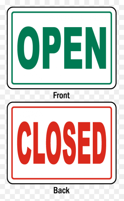 Open-Closed Sign - Club Penguin Wik