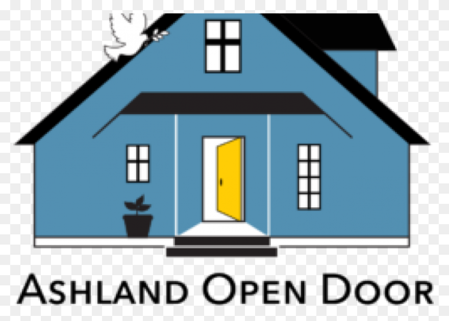 Free Photo Glass Panes Open Door Wo