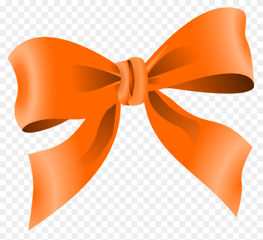 Orange Awareness Ribbon Clip Art - 