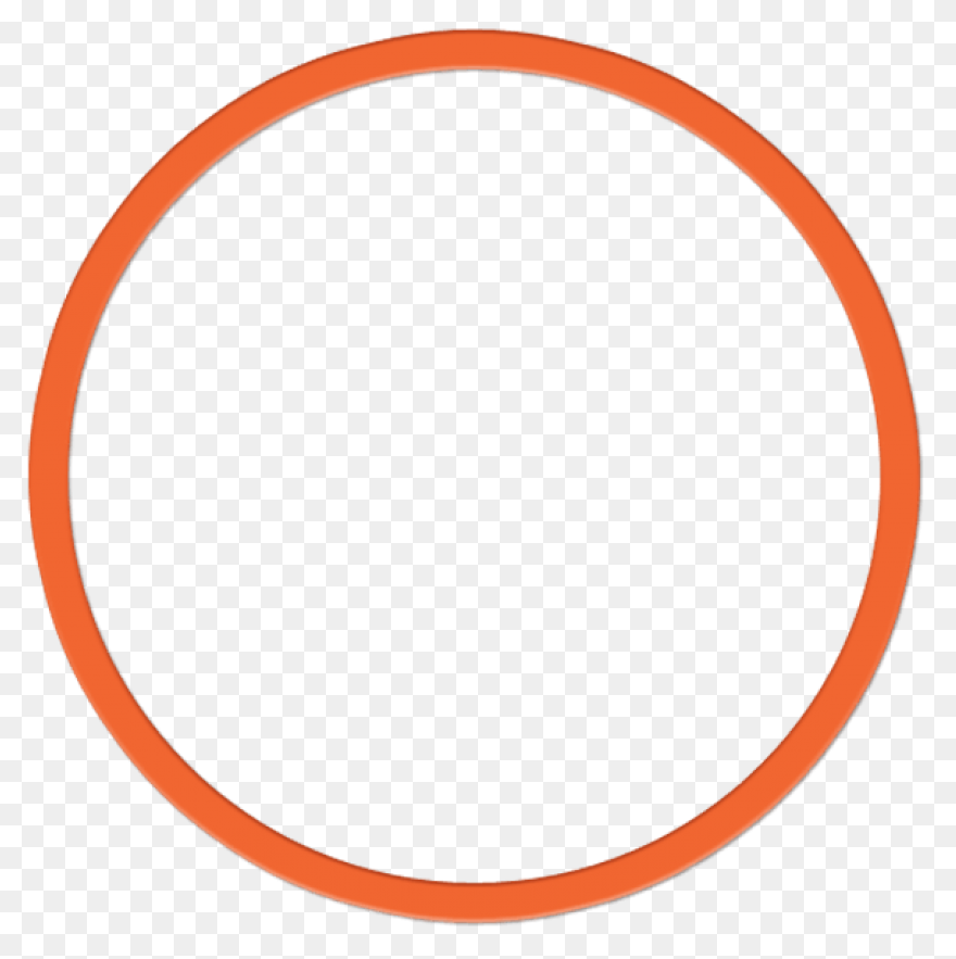 Orange Oval Clipart - Orange Circle
