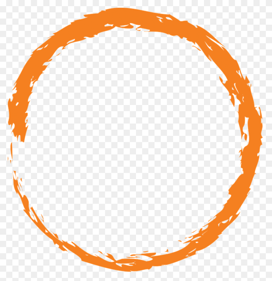 Orange Oval Clipart - Orange Circle