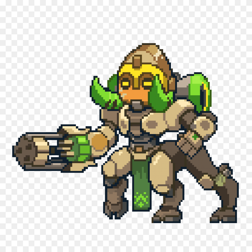 Cute Orisa Charge By Thevgbear -- F