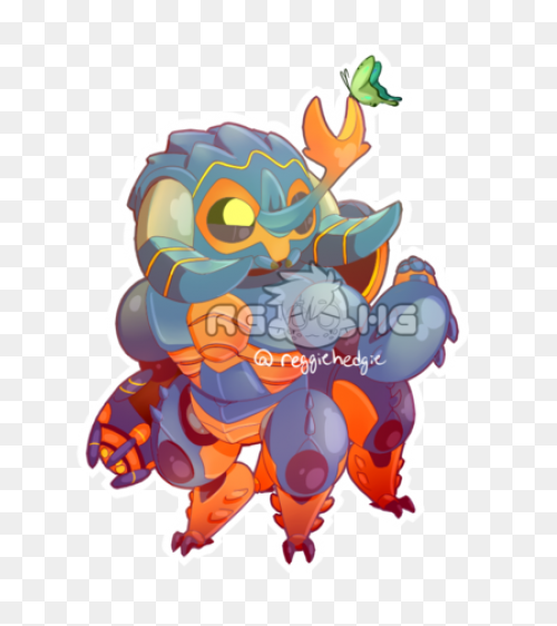 Cute Orisa Charge By Thevgbear -- F