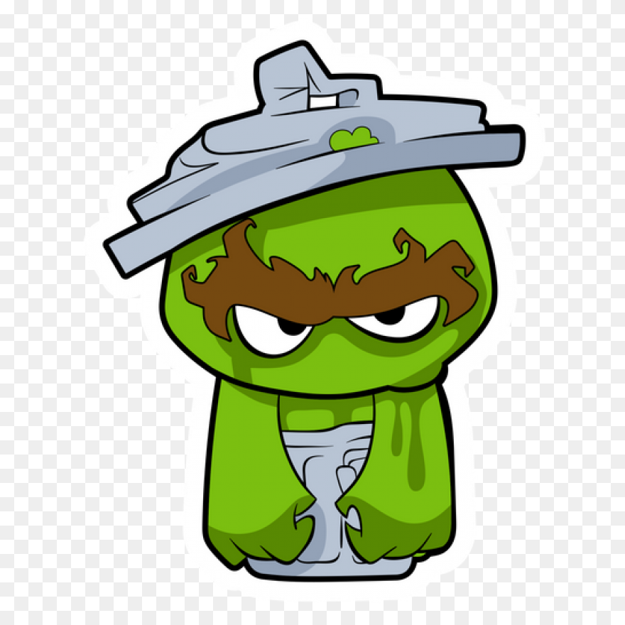 Oscar The Grouch Clipart Transparen