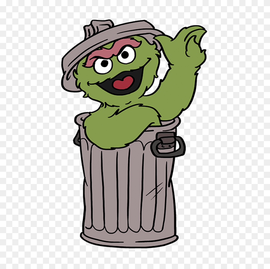 Oscar The Grouch Clipart Transparen