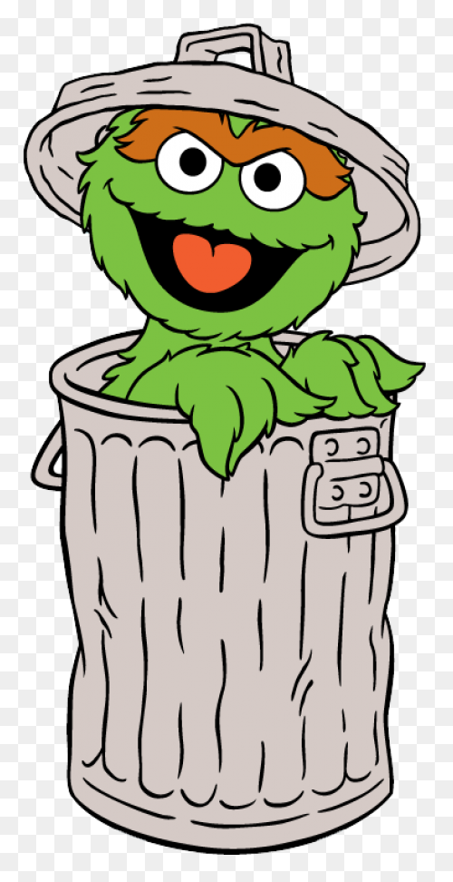 Oscar The Grouch Clipart Transparen