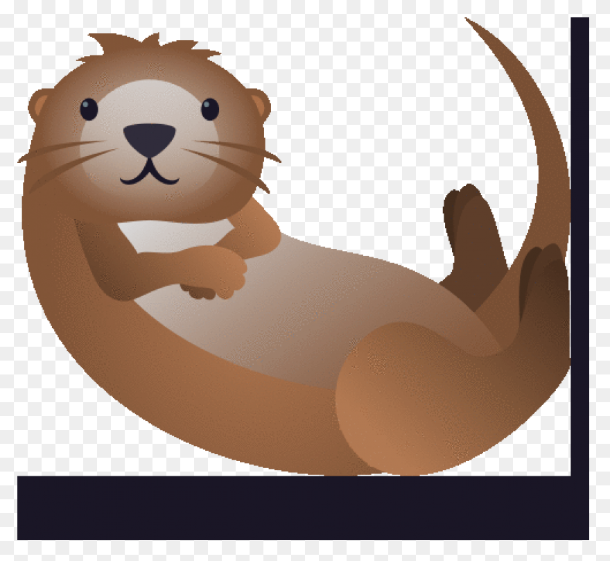 Best Otter Clipart #3725 - ClipartF