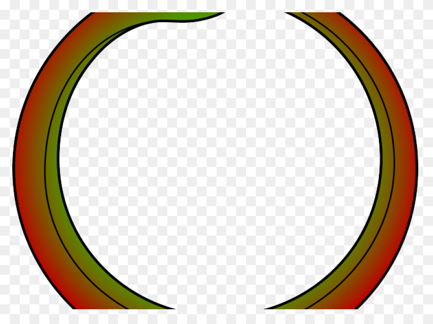 Ouroboros Png - Dragon In A Circle 