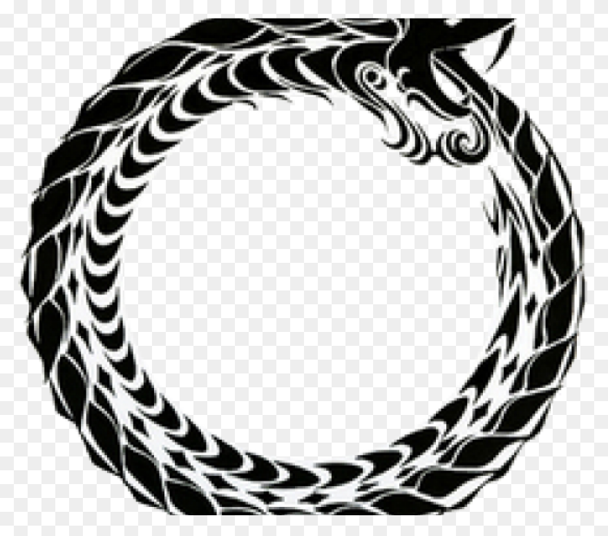 Ouroboros Png Dragon In A - Ouroboros