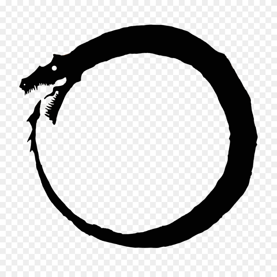 Ouroboros Png - Dragon In A Circle 