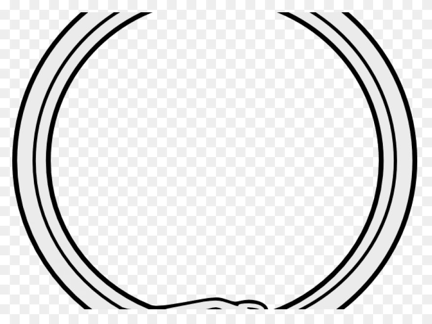 Ouroboros Png - Dragon In A Circle 