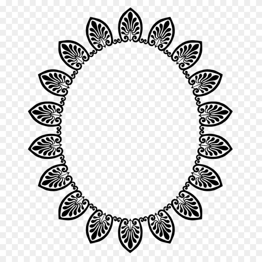 Free Clipart: Ant Border Oval | Pit