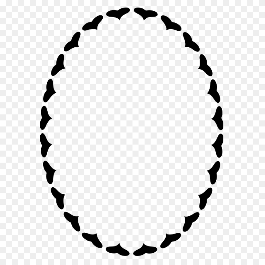 Free Clipart: Ant Border Oval | Pit