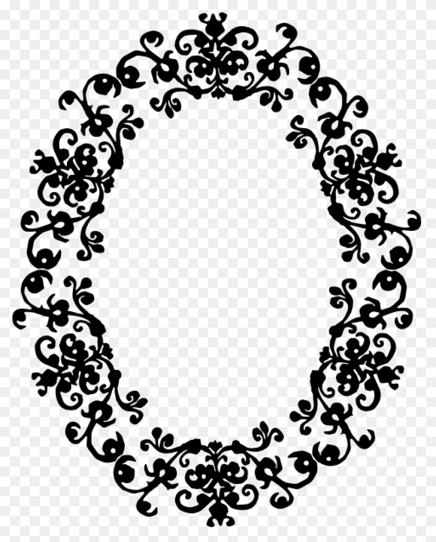Free Clipart: Ant Border Oval | Pit