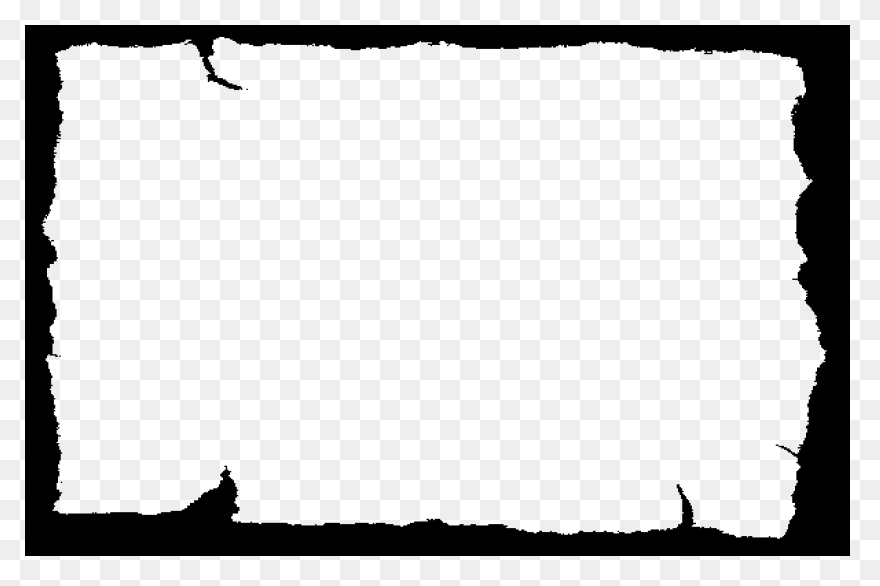 Torn Paper Frame Png Texture Free (