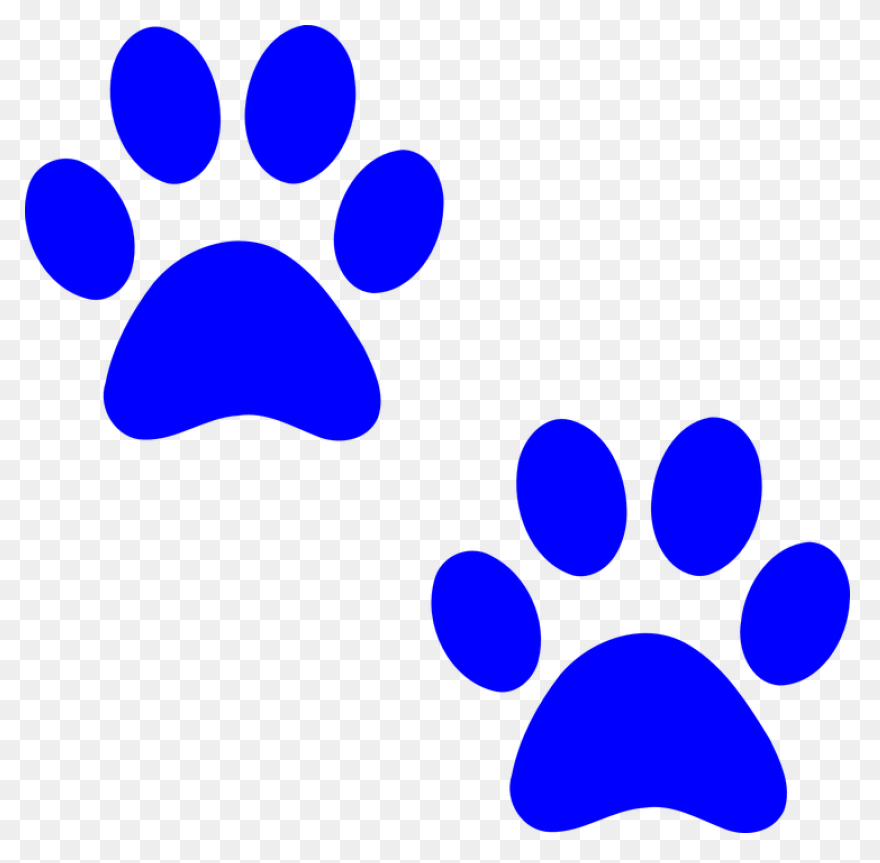 Dog Paw Clipart - Dog Paw Icon Red 