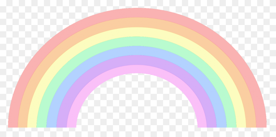 Cute Pastel Rainbow Clip Art | Rain