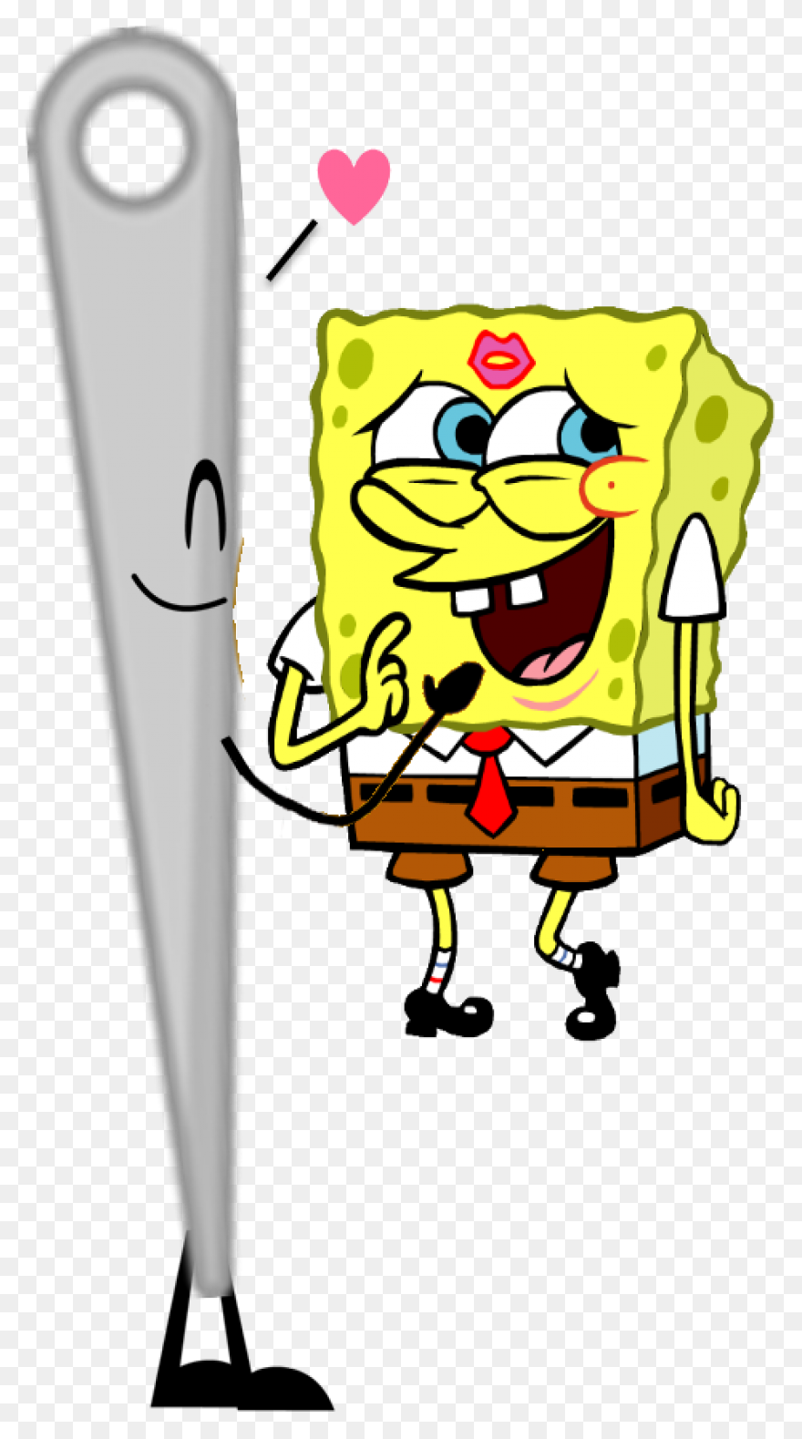 The Needle And Spongebob Png - Pack