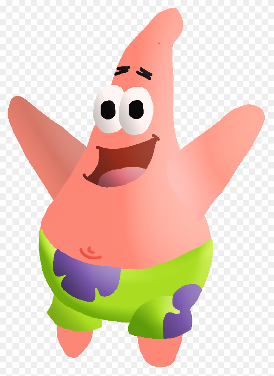 Patrick Star, Funny Paintings, Spon