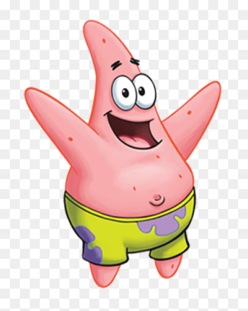 Patrick Star, Funny Paintings, Spon