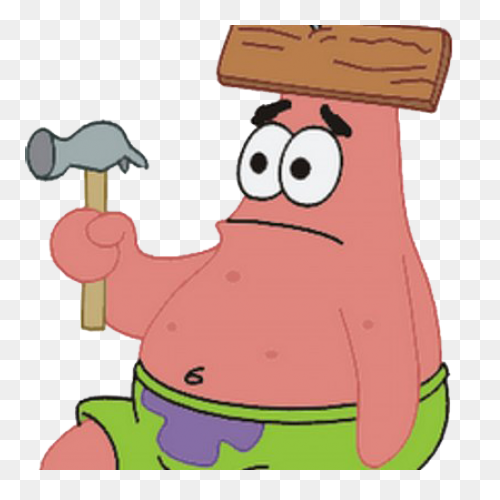 Patrick Star, Funny Paintings, Spon