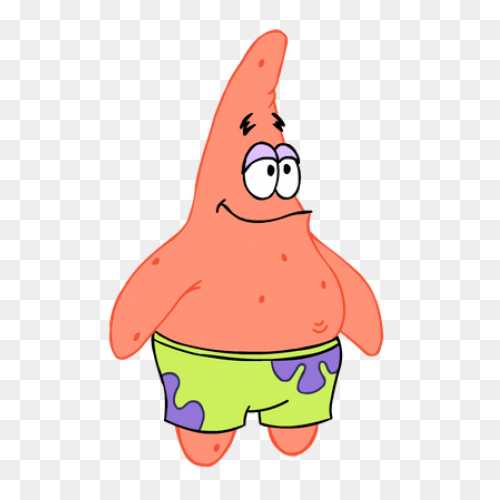 Patrick Star, Funny Paintings, Spon