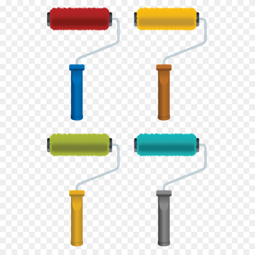 Paint Roller Clipart. Free Download