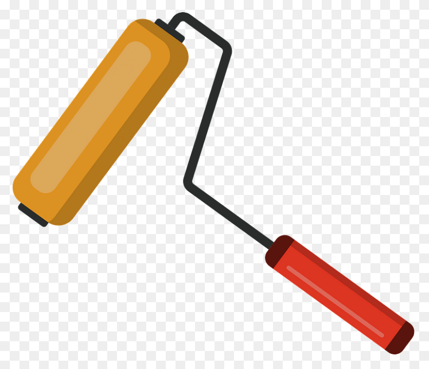 Paint Roller Clipart. Free Download - Paint Roller