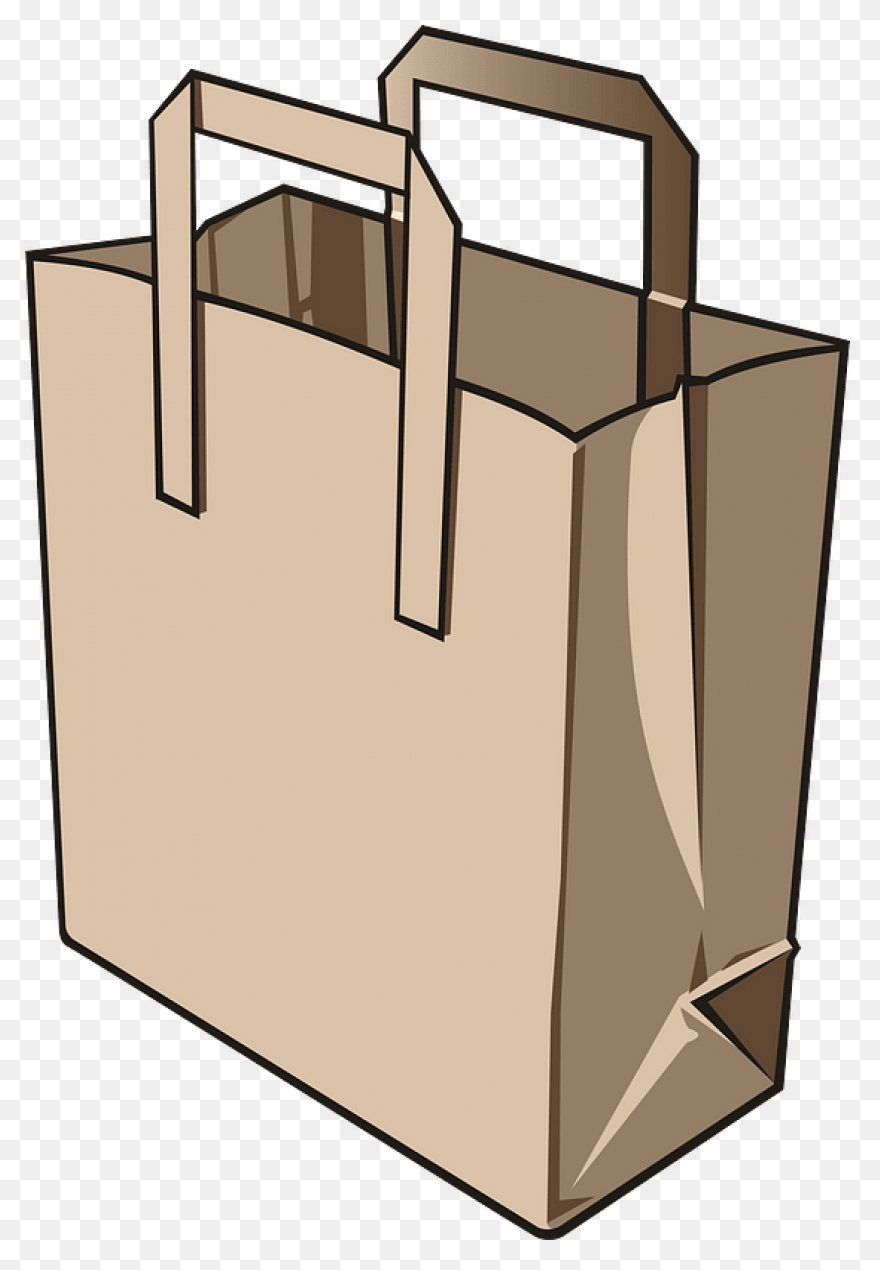 Online Shopping Icon, Paper Bag, Sh