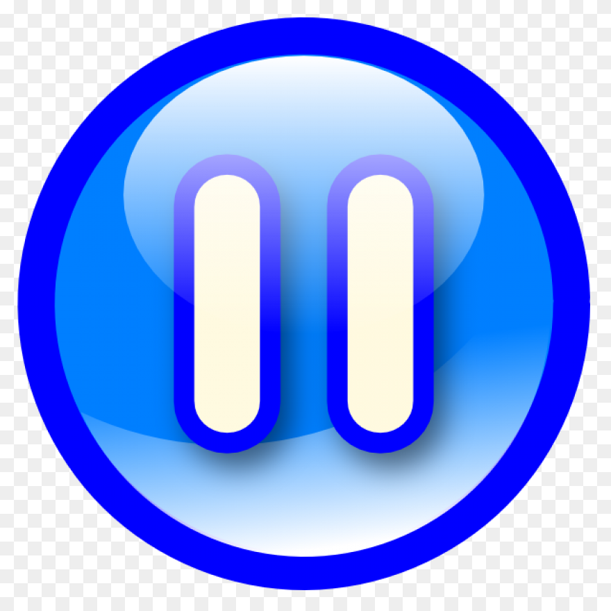 10 Pause Button Clipart Preview - Pause Button