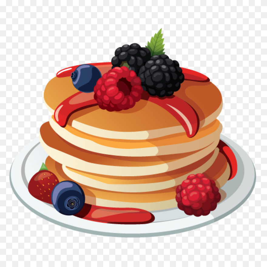 How To Draw Pancakes - Really Easy 