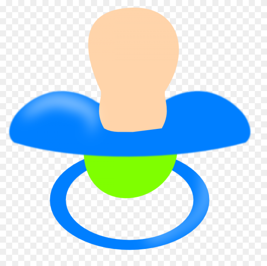 Free Baby Pacifier Cliparts Download - Pacifier