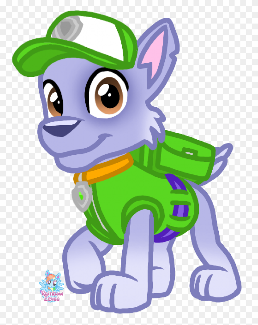 Paw Patrol Rocky | Rainbow - Paw Patrol Rocky
