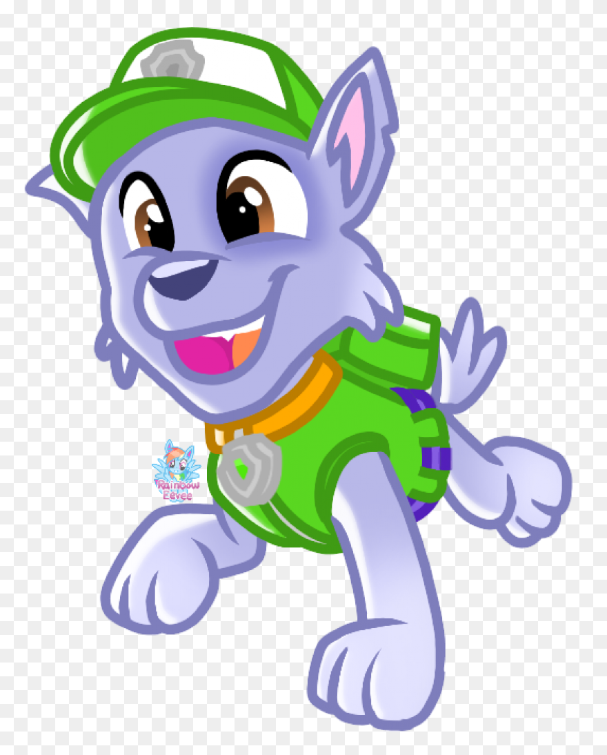 Paw Patrol Rocky | Rainbow Eevee Wi