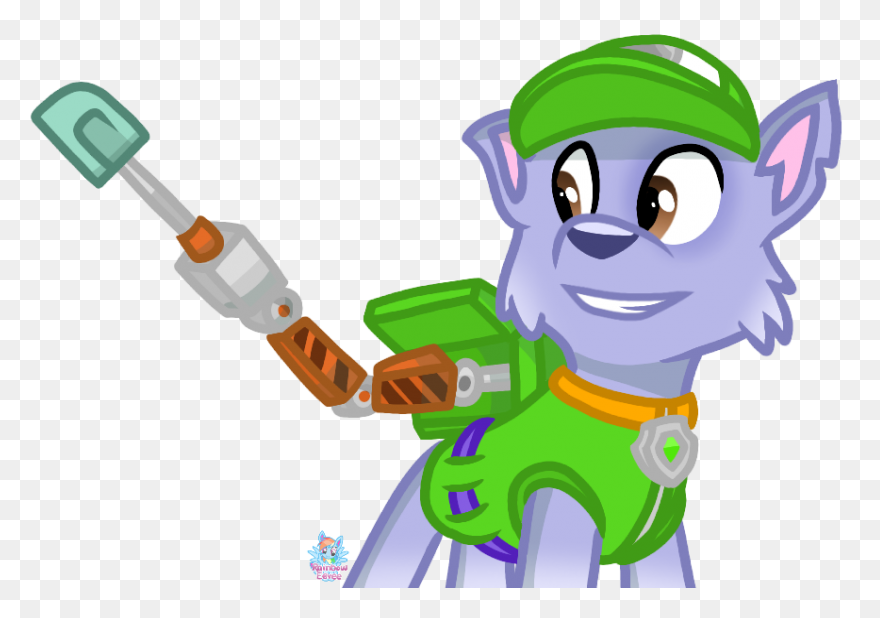 Paw Patrol Rocky | Rainbow Eevee Wi