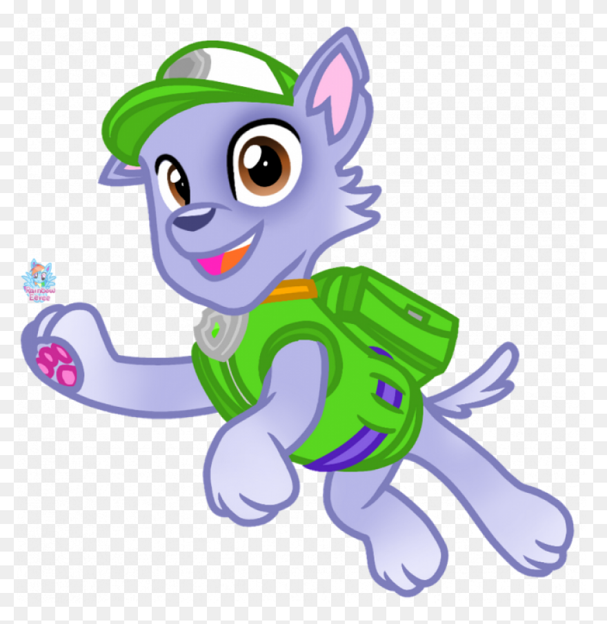 Paw Patrol Rocky | Rainbow Eevee Wi