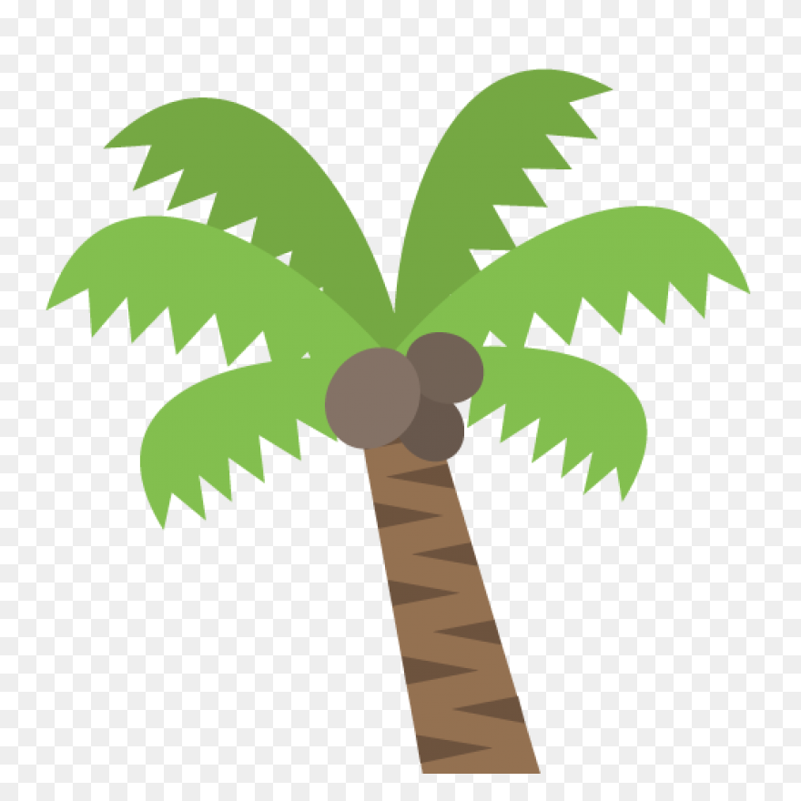 Palm Tree Emoji Icon Png Transparen