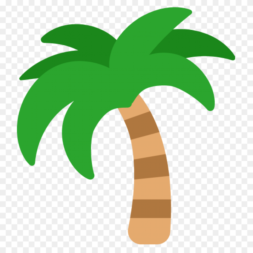 Palm Tree Emoji Icon Png Transparen
