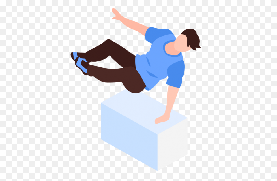 Parkour Jumping Silhouette 8 #ad , 