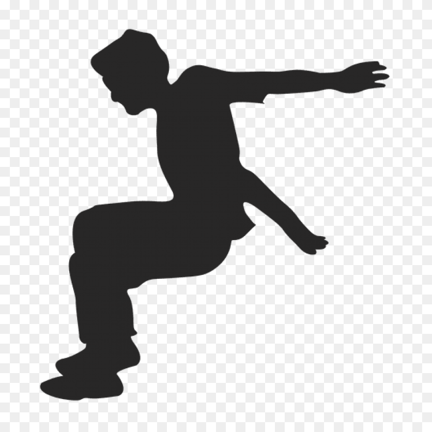 Parkour Jumping Silhouette 8 #ad , 
